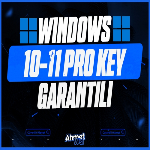  ⭐Windows 1011 Pro Key⭐Sorunsuz⭐